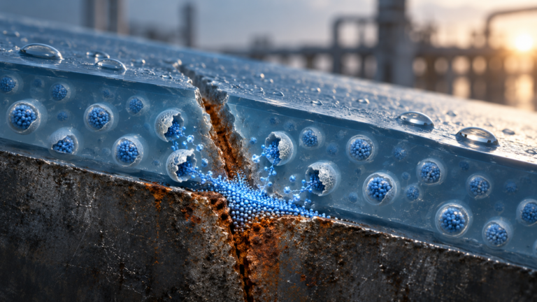 Recubrimiento anticorrosivo inteligente con nanocontenedores que liberan inhibidor sobre una zona dañada del acero